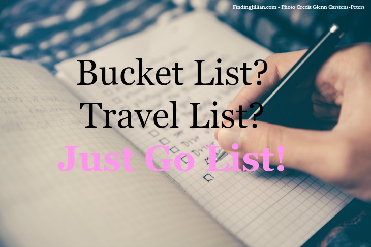 Bucket List FindingJillian.com