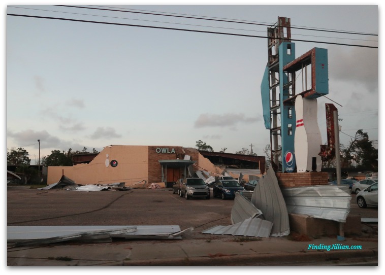 Panama City after Hurricane Michael Bowling Alley