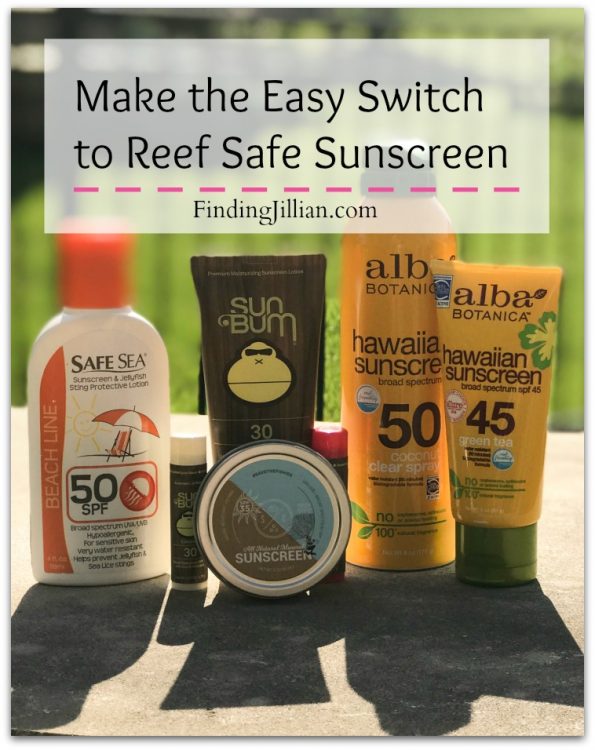 Reef Safe Sunscreen - Make the Easy Switch - Finding Jillian