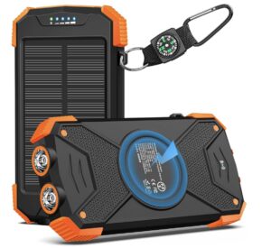 solar charged power bank