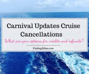 Carnival Cruise Line Cancels Additional Sailings - Officially through