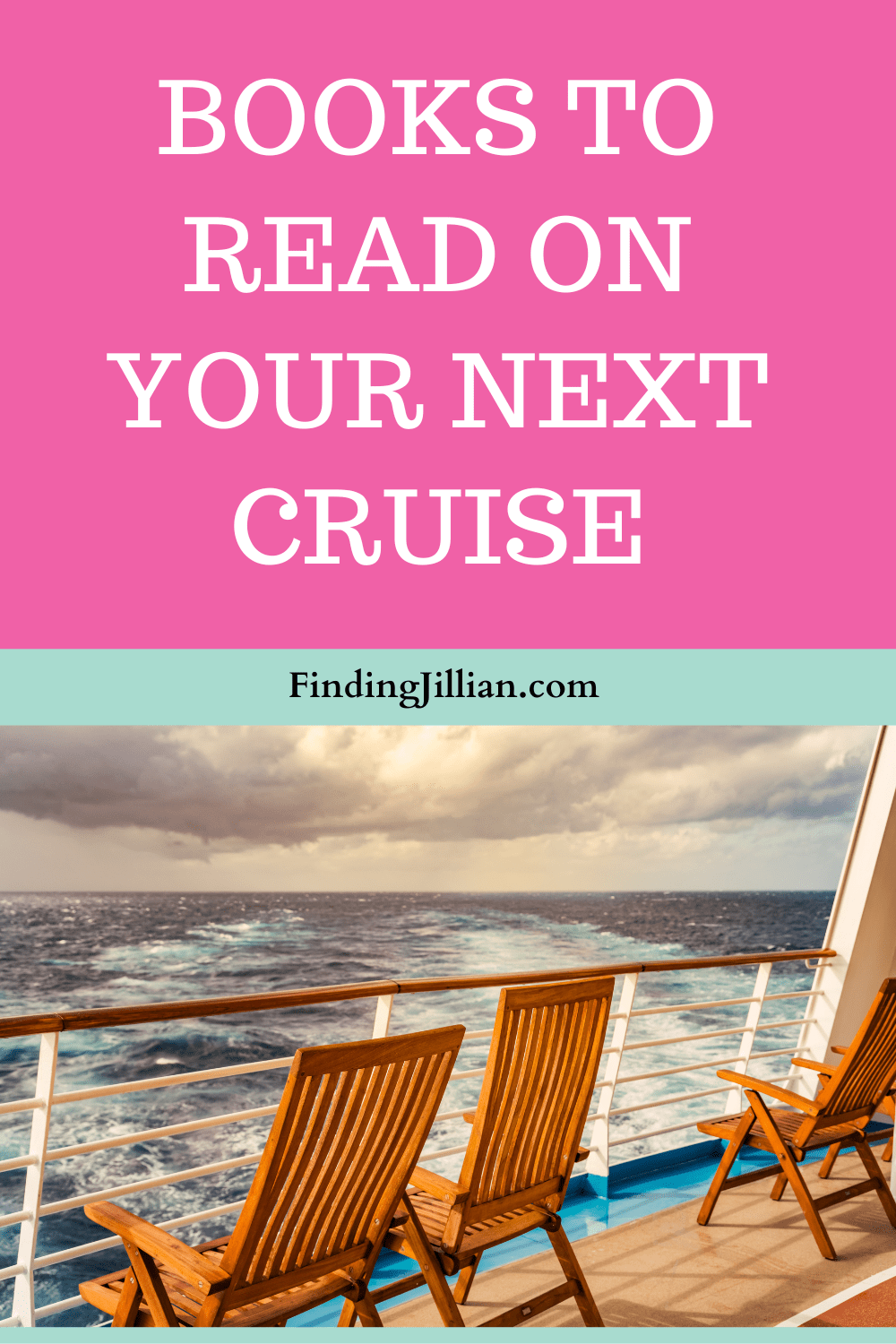 Books To Read On A Cruise: Something For Everyone! - Finding Jillian