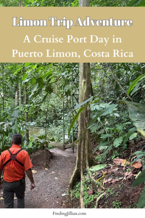 pinterest image title Limon Trip Adventure Cruise port day in costa rica