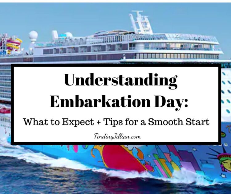feature blog image for understanding cruise embarkation day