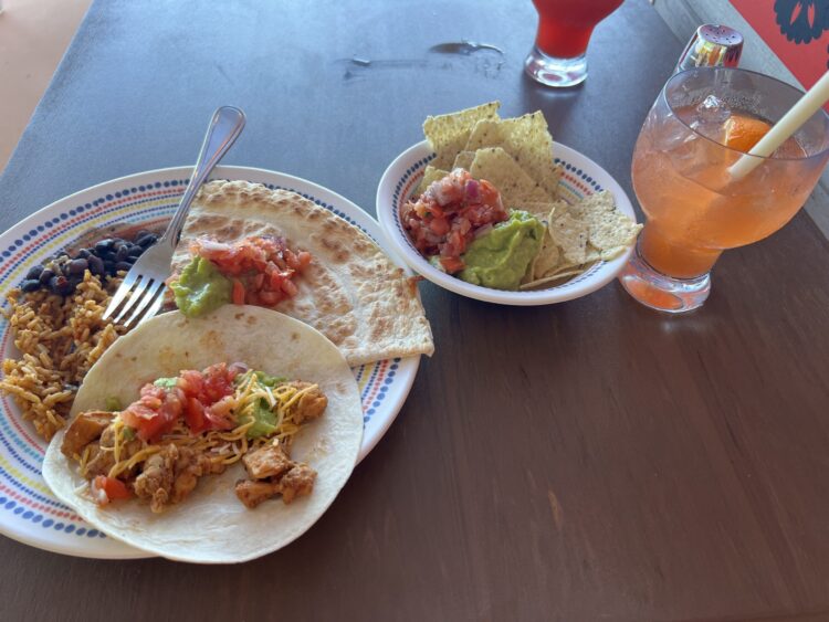 quesadillas and taco from El Loco Fresh - harmony of the seas updates 2026